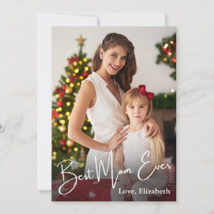 Best Mum Ever Custom Photo Announcement