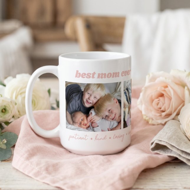 Best Mum Ever Custom Photo Coffee Mug (Creator Uploaded)