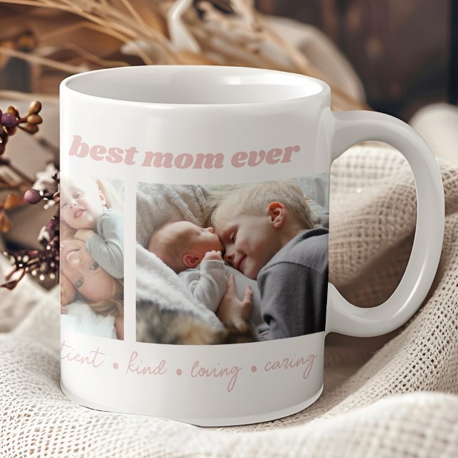Best Mum Ever Custom Photo Coffee Mug (Creator Uploaded)