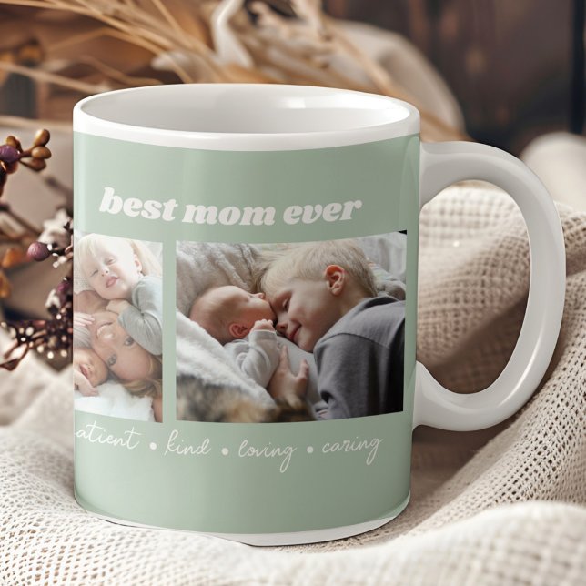 Best Mum Ever Custom Photo Coffee Mug (Creator Uploaded)