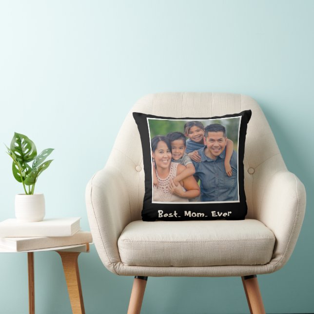 Best Mum Ever Custom Photo  Cushion (Chair)