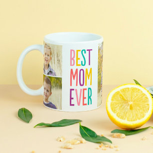 Best Mum Ever Custom Photo Mug