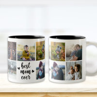 Best Mum Ever Custom Photo Mug