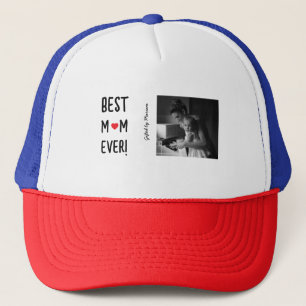 Best Mum Ever Customisable Name Trucker Hat