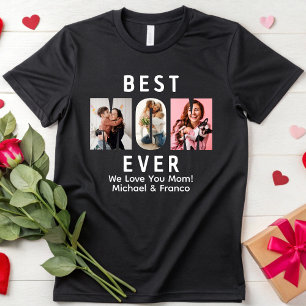 Best Mum Ever Customised Mama Photo Mother's Day T-Shirt