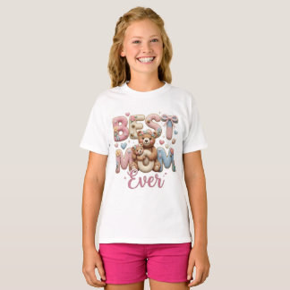 Best Mum Ever Cute Bear Mother’s Day Shirt