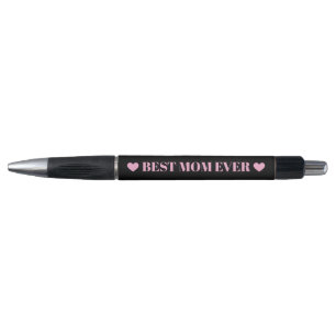Best Mum Ever   Cute Pink Hearts Mother’s Day Gift