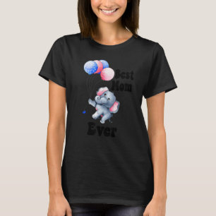 Best Mum Ever Cutest Animal In The World Elephant T-Shirt