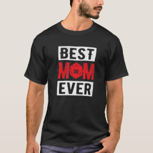 Best Mum Ever D20 Dice Role Player RPG Tabeletop M T-Shirt