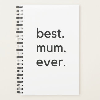 best mum ever dark planner