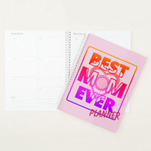 Best mum ever-duotone planner
