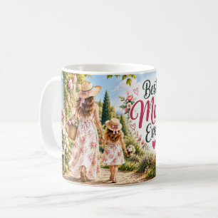 Best Mum Ever Floral Garden Mug