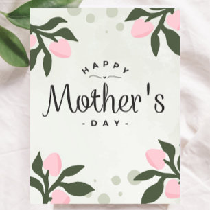 Best Mum Ever Floral Mother’s Day Card