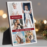 Best Mum Ever Gift Photo Collage Plaque<br><div class="desc">Create your own Best Mum Ever Gift Photo Collage plaque! Personalised with your own text. You can further customise this design by selecting the "Edit Details" button.</div>