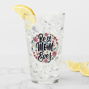 Best Mum Ever Glass
