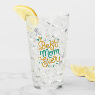 best mum ever glass