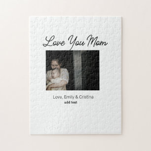 best mum ever happy mothers day add photo name jigsaw puzzle