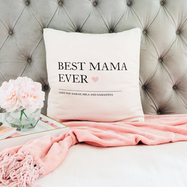 Best Mum Ever | Happy Mothers Day Cushion (Creator Uploaded)