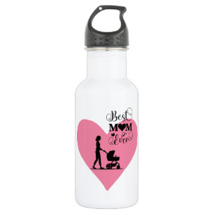 "Best Mum Ever – Heartfelt Moments" 532 Ml Water Bottle