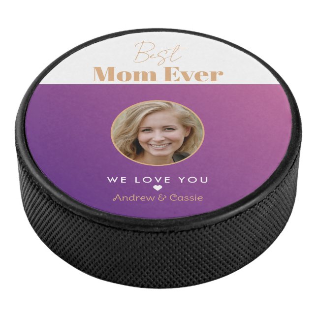 Best mum ever hockey puck (3/4)