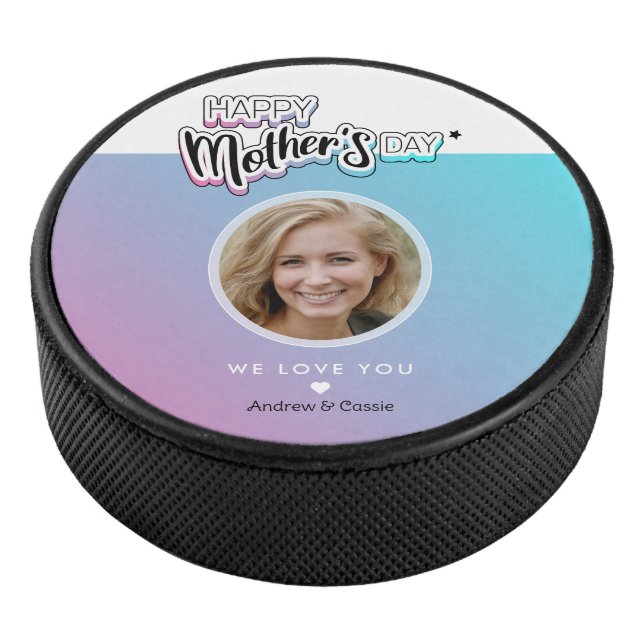 Best mum ever hockey puck (3/4)