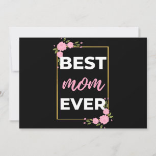 Best Mum Ever Holiday Card
