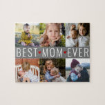 Best Mum Ever Jigsaw Puzzle<br><div class="desc">Give this as a gift to the mum in your life! Customise it and change the name if you wish!</div>