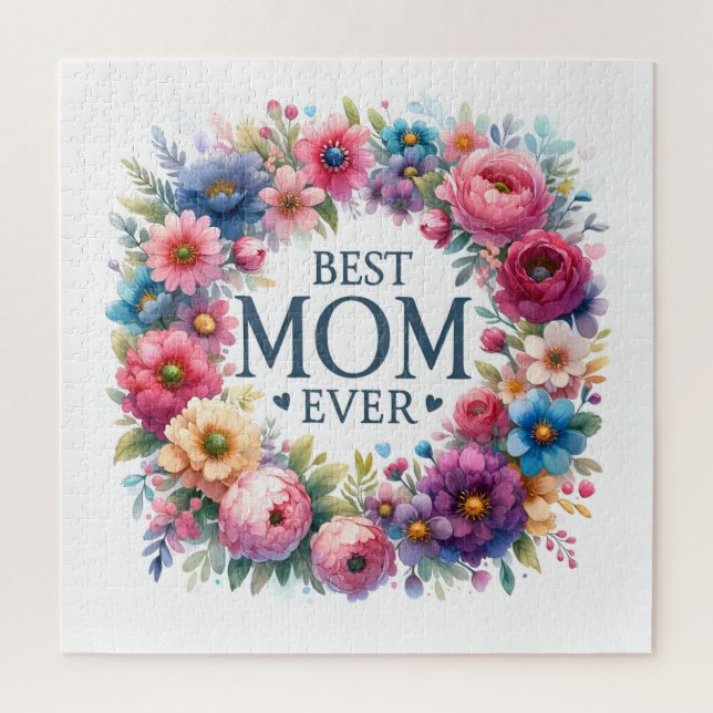 Best Mum Ever Jigsaw Puzzle (Vertical)