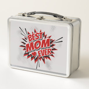 Best Mum Ever Metal Lunch Box