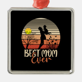 Best Mum Ever Metal Tree Decoration