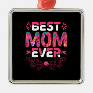 Best Mum Ever Metal Tree Decoration