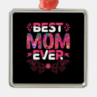 Best Mum Ever Metal Tree Decoration
