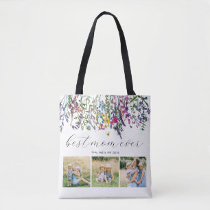 Best Mum Ever Modern Photo  Tote Bag