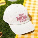 Best Mum Ever Modern Typography Custom Embroidered Hat<br><div class="desc">Best Mum Ever Modern Typography Custom Embroidered Baseball Cap features the simple modern embroidered text "Best Mum Ever". Perfect as a gift for mum for Mother's Day,  Christmas,  birthday and more. Created by Evco Studio www.zazzle.com/store/evcostudio</div>