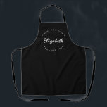 Best Mum Ever Modern Typography Personalised Apron<br><div class="desc">Show your appreciation for the best mum ever with our Modern Typography Black and White Personalised Apron! This stylish apron features bold modern typography in black and white, making a striking statement. Personalise it with your mum's name or a special message to add a heartfelt touch. Crafted with durable materials,...</div>