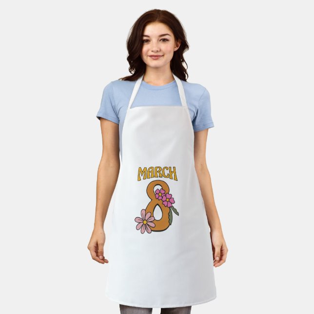 Best Mum Ever – Mother’s Day Cooking Apron (Worn)