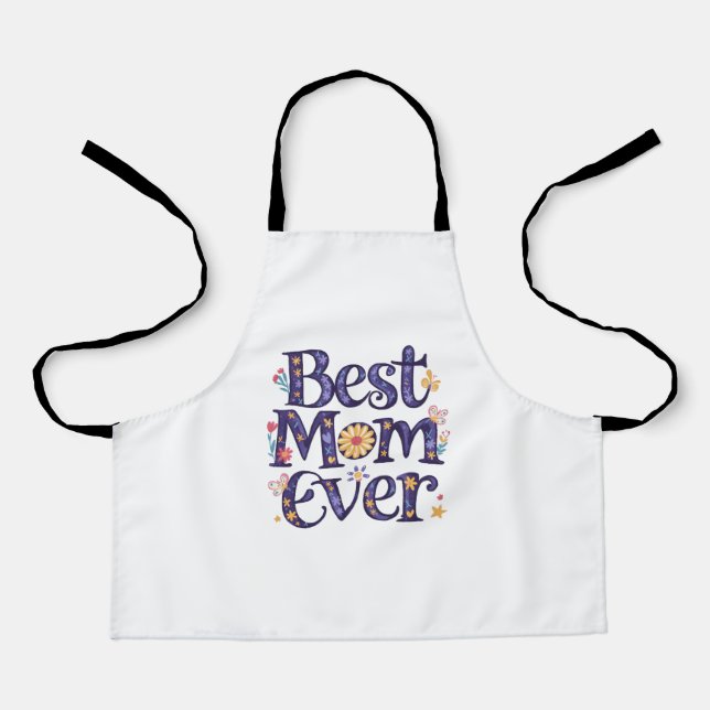 Best Mum Ever Mother's Day Apron (Front)