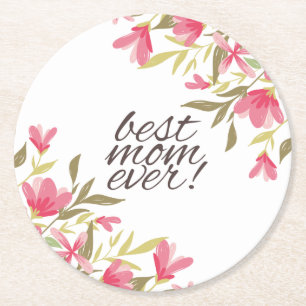 Best Mum Ever Mother's Day Coaster