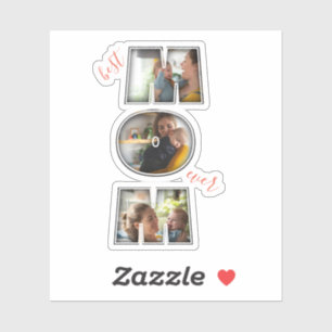 Best Mum Ever Mother's Day Gift 3 Photo Cutout