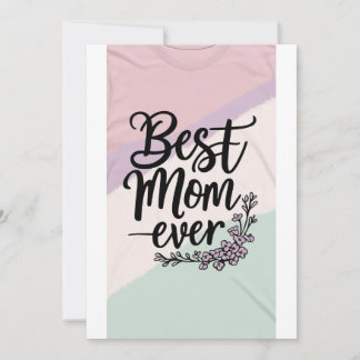 Best Mum Ever!,mothers day gift card 