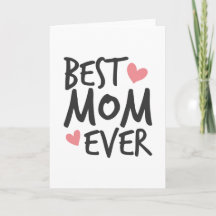 Best Mum Ever Mother's Day | Greeting Card