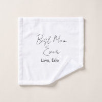 best mum ever mothers day name date simple minimal