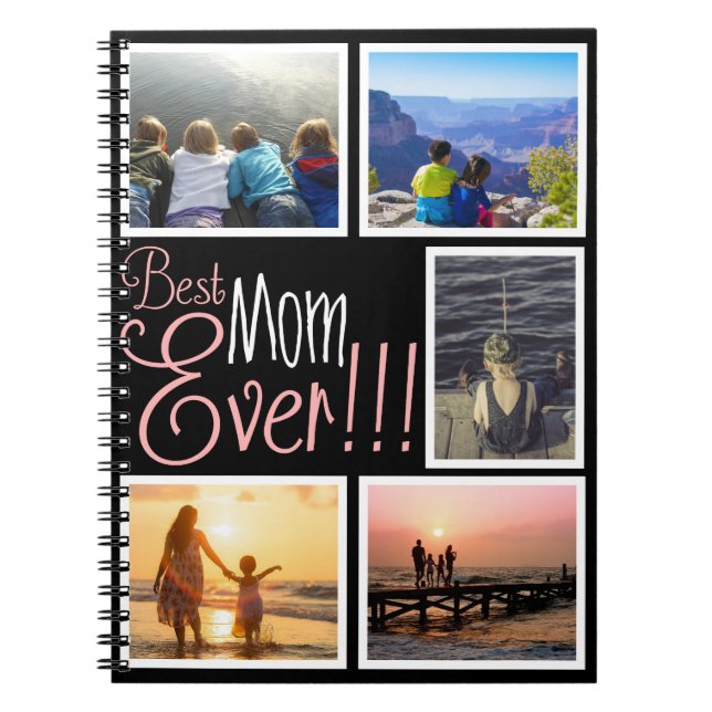 Best Mum Ever Mother's Day Photo Notebook (Front)
