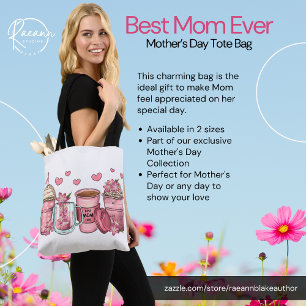 "Best Mum Ever" Mother's Day Tote Bag