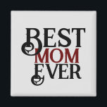 best mum ever, mummy mother mama simple gift magnet<br><div class="desc">best mum ever,  mummy mother mama simple gift</div>
