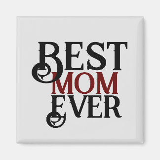 best mum ever, mummy mother mama simple gift magnet