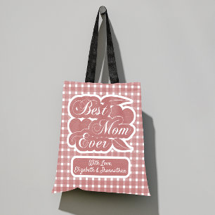 Best Mum Ever Pale Maroon Mother's day  Tote Bag