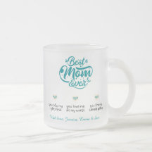 Best Mum Ever Personalised Mug - 3 Reasons Why I L