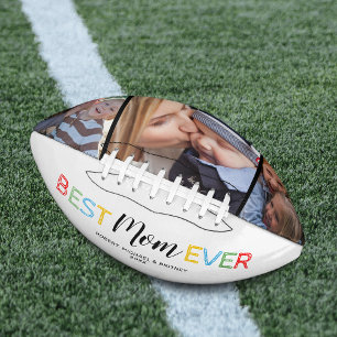 “Best Mum Ever” Personalised Photo Football
