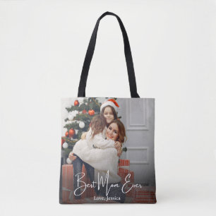 Best Mum Ever Personalised Photo Tote Bag